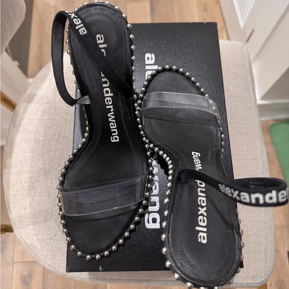 Alexander Wang Women’s Nova Slingback High Heels Sandals size 40 (US 10) - Picture 8 of 8